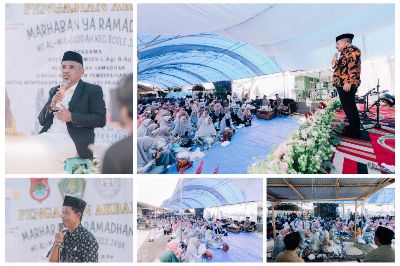 Bupati Amirudin Dukung Kegiatan Keagamaan, Hadiri Pengajian Akbar di Desa Mekar Kencana. (Foto DKISP)