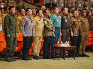 Kapolri di Rakornas Forkopimda : Beri Pendampingan Penggunaan Anggaran ke Pemda Hingga Kawal Inflasi