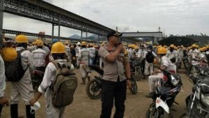 Sudah Berdamai, Aktifitas Pekerja di PT. GNI Berlangsung Harmonis