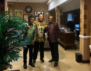 Bahas Iklim Investasi dan Kondisi PT. GNI di Sulteng, Gubernur Rusdy Mastura Lakukan Pertemuan Bersama Menkopolhukam RI dan Ketua MPR RI