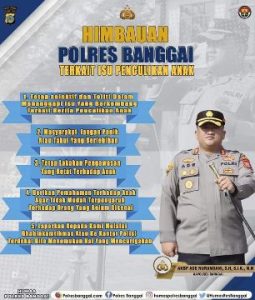 Sikapi Isu Penculikan Anak, Kapolres Banggai Keluarkan Imbauan Kamtibmas