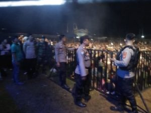 Gabungan TNI-Polri Dan Instansi Terkait, Sukses Amankan Penutupan HUT Kecamatan Toili Ke-26