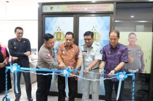 Ruang Sekretariat Tim Pembina SAMSAT Diresmikan, Berikut Penjelasan Dirlantas Polda Sulteng
