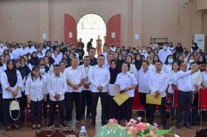 Pegawai PPPK : Terima Kasih Bupati Delis, 199 SK PPPK Tenaga Guru dan Penyuluh Pertanian Diserahkan