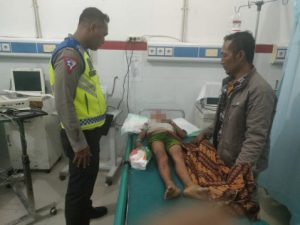Polisi Olah TKP Kecelakaan Motor Vs Truck di Toili, 1 Orang Meninggal Dunia