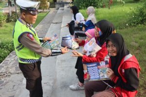 Satgas Ops Keselamatan Tinombala, Kampanyekan Keselamatan Berlalu Lintas di CFD