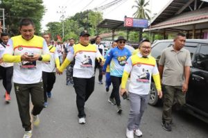 Peringatan Hari Patriotik 12 Februari Ke 81 Tahun, Kapolres Banggai Ikuti Napak Tilas
