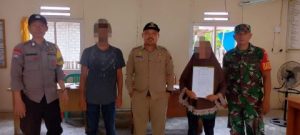 Polisi Mediasi Penyelesaian Permasalahan Saling Klaim Ternak Kambing di Pagimana