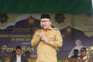 Hadiri Acara Pengajian Akbar Dirangkaikan Dengan Memperingati Isra Miraj Nabi Muhammad SAW 1444 H, Bupati Banggai :  Insha Allah Tahun Ini Akses Jalan Bualemo Sampai Kepala Burung Akan Diperbaiki