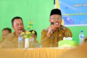 Wabup Morut H. Djira, Membuka Musrenbang Kecamatan Petasia Barat Tahun 2023