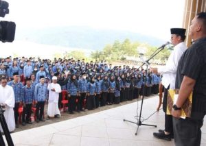 356 PNS Lingkup Pemda Morut, Dilantik Oleh Bupati Delis