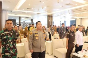 Kapolres Banggai Hadiri Rakor Sinkronisasi Program 2023 Rencana Program 2024 DP2KBP3A Se- Sulteng