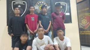 Tujuh Remaja Diduga Pelaku Tawuran, Diamankan Tim Resmob Polres Banggai