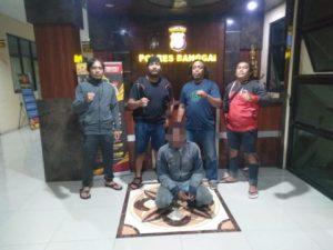 Pelaku Pencurian Komponen Alat Berat, Berhasil Ditangkap Tim Resmob Tompotika Polres Banggai