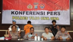 Jemput Paket THD di JNE, Warga Malei Tojo Ditangkap Satres Narkoba Polres Touna