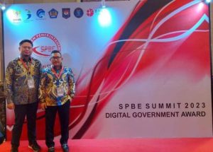 Bupati Banggai Hadiri Forum Sistem Pemerintahan Berbasis Elektronik (SPBE) Summit 2023