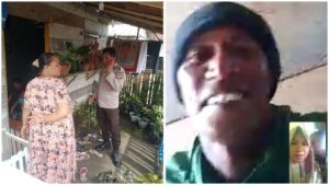 Polsek Lamala Sambangi Keluarga Nelayan Yang Hanyut di Laut, Korban Ditemukan Selamat Oleh Nelayan Desa Bungin Kabupaten Bangkep