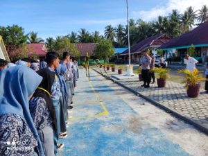 Sosialisasi Penerimaan Anggota Polri, Biro SDM Polda Sulteng Sambangi SMA di Pantai Barat Donggala