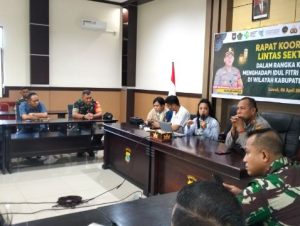 Polres Banggai Gelar Rakor Persiapan Konser Musik Slank 2023