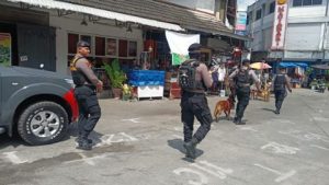 Patroli Satgas Preventif Ops Ketupat Tinombala-2023 di Sulteng, Diperkuat Louise dan Cuna