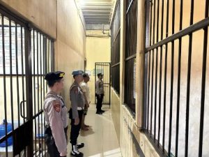 Prediksi Pengunjung Tahanan Meningkat Saat Lebaran, Rutan Polres Banggai Perketat Pengamanan