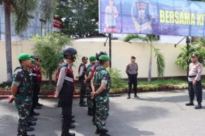 Patroli Gabungan Peringatan May Day 2023, Kapolres : TNI-Polri di Kabupaten Banggai Selalu Kompak dan Bersinergi