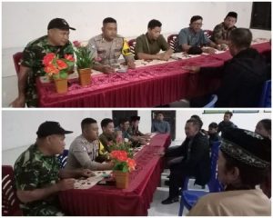 Sinergitas Bhabinkamtibmas-Babinsa, Selesaikan Kasus Pencemaran Nama Baik di Toili