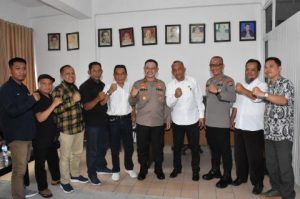 Manajemen Media Sebagai Mitra Strategis, Kapolda Sulteng Silaturahmi ke PWI