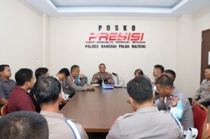 Polres Banggai Menerima Kunjungan Tim Supervisi Bid Propam Polda Sulteng