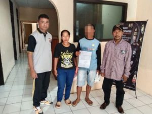 Polisi Amankan dan Beri Pembinaan Pria Mabuk Bikin Onar di Toili