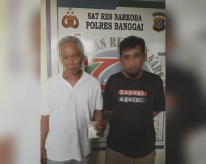Polisi Amankan Dua Terduga Pelaku Narkoba, di Perbatasan Kabupaten Banggai-Touna