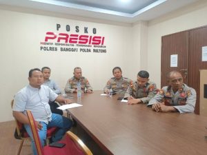 Amankan Pemilu 2024, Polres Banggai Ikuti Vidcon Polisi RW Tingkat Polda Sulteng
