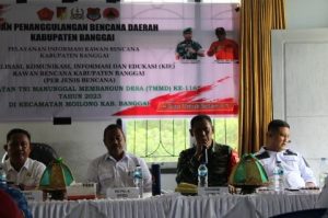 Satgas TMMD ke 116 Kodim 1308/LB Bersama BPBD, Gelar Sosialisasi Penanggulangan Bencana