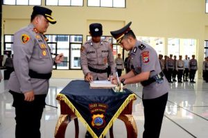 Kapolres Banggai AKBP Ade Nuramdani, Pimpim Sertijab Sejumlah PJU dan Dua Kapolsek