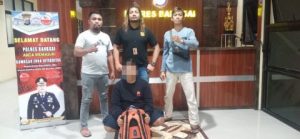 Polisi Amankan Pelaku Penggelapan, di Kantor Pelabuhan Feri Pagimana