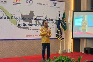 Bupati Morut dr. Delis, Bicara Investasi di IBA Meeting “Investment Forum Regional Sumatera”