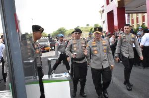 Kapolda Sulteng, Menyaksikan Peragaan Dua Alat Baru Ditsamapta