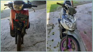 Dua Pengendara Adu Banteng, Polisi Amankan Barang Bukti