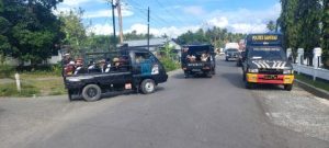 Polsek Bunta Mengamankan dan Mengawal, Upacara Ngaben Massal