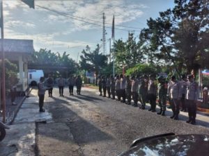 Personil Gabungan TNI-Polri, Amankan Demo Aktivis JARRI Batui