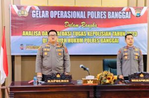 Pimpin GO Bulanan, Kapolres Banggai Sampaikan Sejumlah Atensi