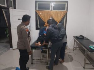 Pengendara Motor Seorang Mahasiswa Alami Patah Kaki, Akibat Menabrak Seekor Sapi