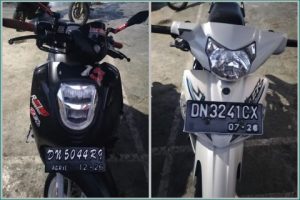 Akibat Belok Mendadak, Genio Tabrak Vega di Jalan Trans Sulawesi Kelurahan Bakung Batui