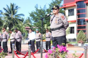 Kapolres Banggai Tekankan Anggotanya, Tidak Lakukan Pelanggaran Sekecil Apapun