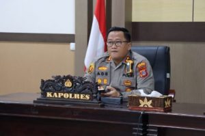 Polres Banggai Terjunkan 87 Personil, Amankan Malam Takbiran dan 92 Personil Untuk Sholat Idul Adha 1444 H