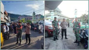 TNI-Polri Amankan Sholat Idul Adha Muhammadiyah, di Kota Luwuk Kabupaten Banggai