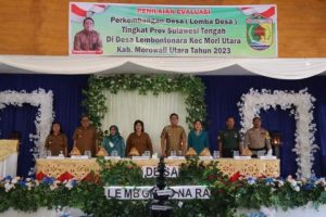 Tim Lomba Desa Tingkat Provinsi Sulawesi Tengah, Menilai Desa Lembontonara Kabupaten Morowali Utara