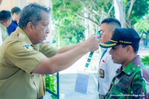 Asisten 3 Setda Banggai, Buka Secara Resmi Pusdiklat Paskibraka Kabupaten Banggai Tahun 2023