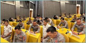 Kasikeu Polres Banggai, Ikuti Penyusunan dan Penyajian Laporan Keuangan Polda Sulteng