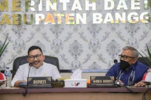 Bupati Banggai Pimpin Rapat Persiapan Pelaksanaan Pameran Aplikasi Otonomi Expo (AOE) Tahun 2023